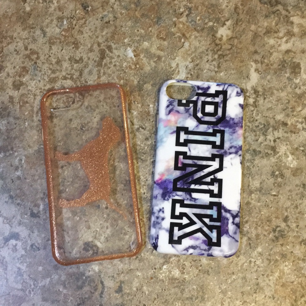 Two VS Pink Iphone 6s Phone Cases